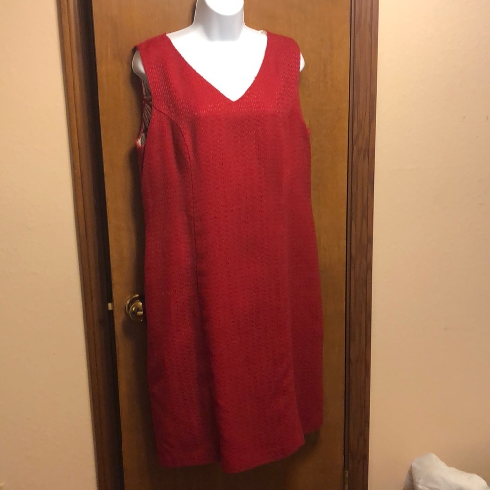 Donna Rico red dress Size 14